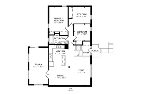 Floorplan - 4010 N Firestone Dr, Hoffman Estates, IL 60192 photo 2 of 2