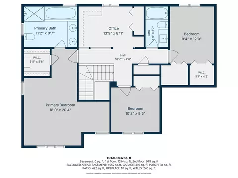 Floorplan - 687 Rose Ln, Bartlett, IL 60103 photo 2 of 4