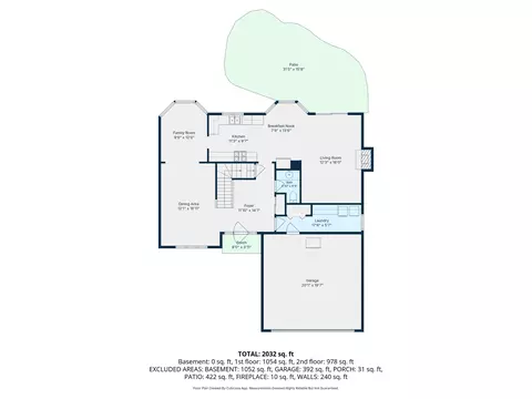 Floorplan - 687 Rose Ln, Bartlett, IL 60103 photo 1 of 4