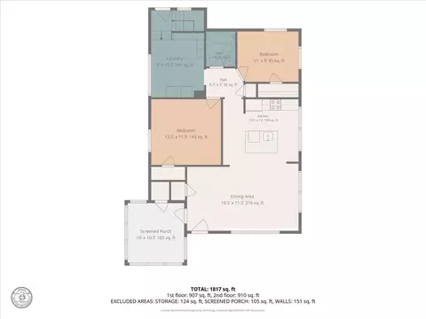 Floorplan - 803 Osage St, Normal, IL 61761 photo 2 of 3