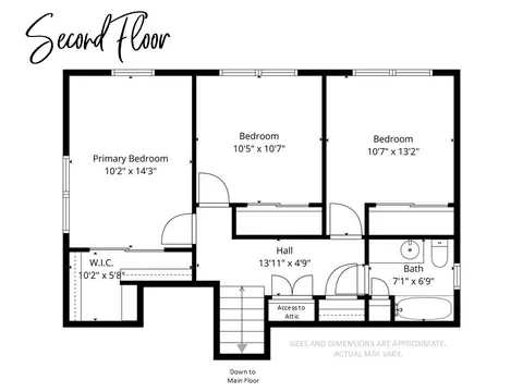 Floorplan - 1419 E Forest Ave, Wheaton, IL 60187 photo 2 of 3