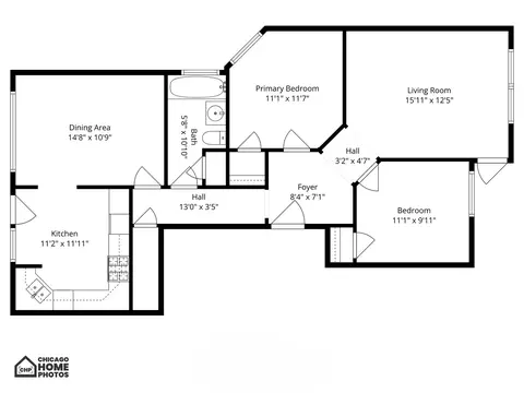 Floorplan - 1233 E 53rd St #2, Chicago, IL 60615 photo 1 of 1
