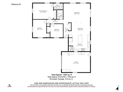 Floorplan - 1810 Rebecca Dr, Champaign, IL 61821 photo 1 of 1