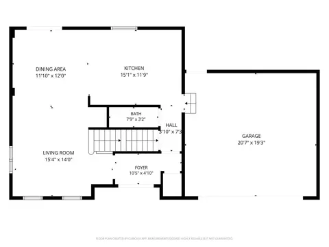 Floorplan - 1609 Percy Ln, Itasca, IL 60143 photo 2 of 3