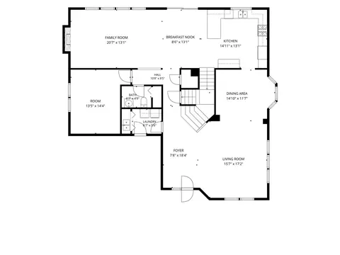 Floorplan - 1285 Mallard Ln, Hoffman Estates, IL 60192 photo 2 of 4