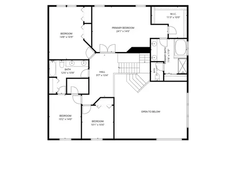 Floorplan - 1285 Mallard Ln, Hoffman Estates, IL 60192 photo 1 of 4