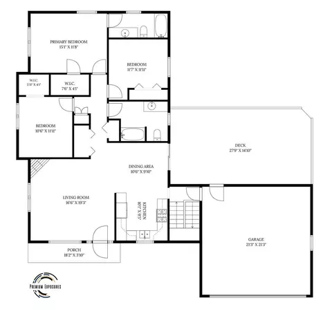 Floorplan - 309 S High St, Fairmount, IL 61841 photo 1 of 2