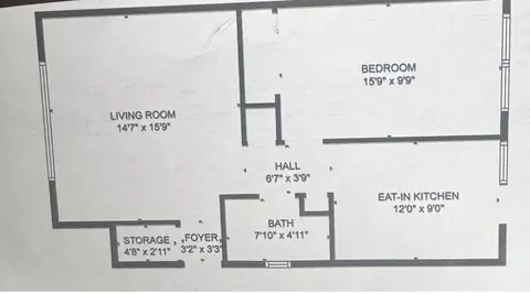 Floorplan - 1030 W 18th St #GN, Broadview, IL 60155 photo 1 of 1
