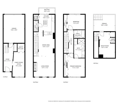Floorplan - 228 E Cullerton St, Chicago, IL 60616 photo 5 of 5