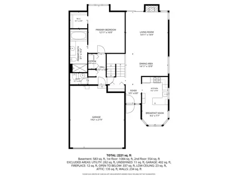 Floorplan - 1507 Acorn Ct, Wheeling, IL 60090 photo 2 of 4