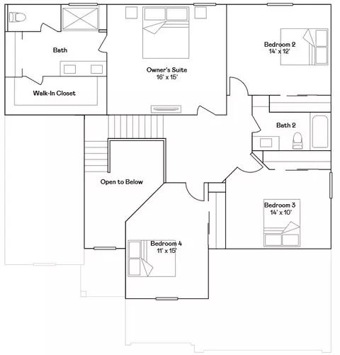 Floorplan - 706 Erwin St, Oswego, IL 60543 photo 2 of 2