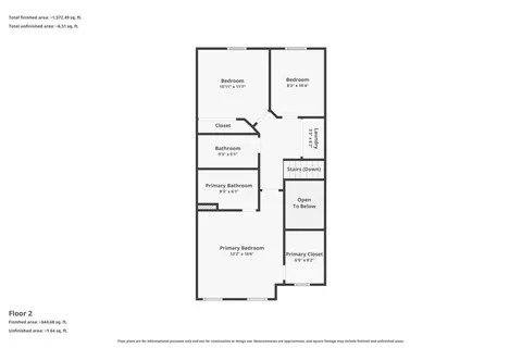Floorplan - 290 Broadmoor Ln, Bartlett, IL 60103 photo 2 of 4