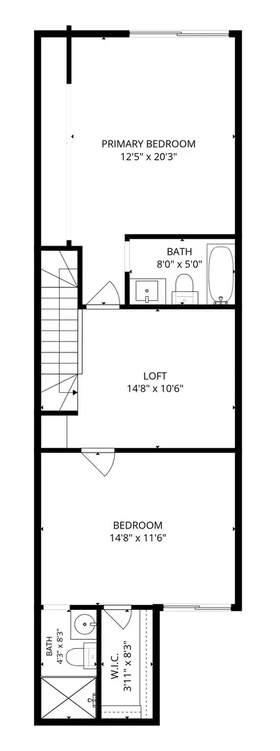 Floorplan - 1501 Topp Ln #E, Glenview, IL 60025 photo 2 of 3
