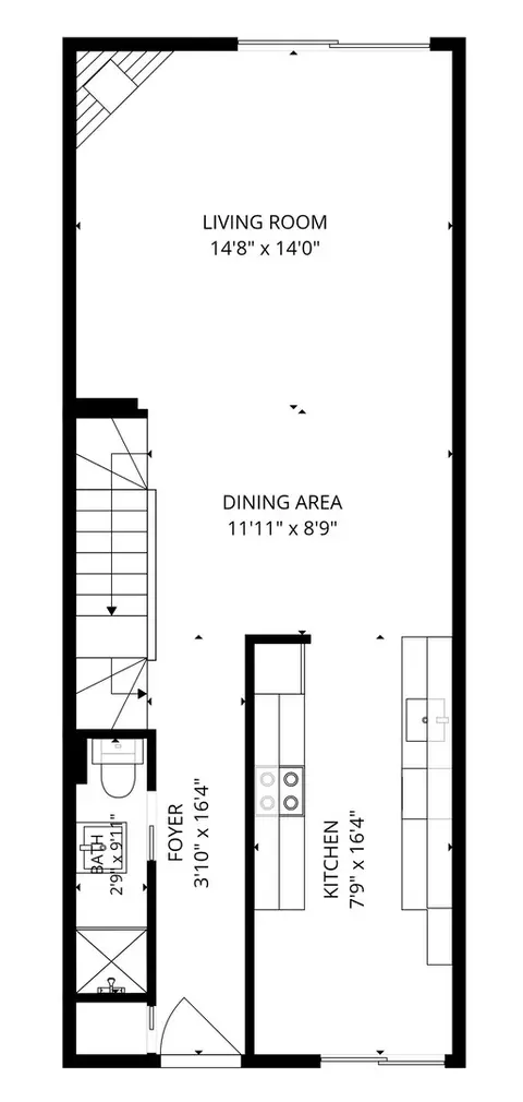 Floorplan - 1501 Topp Ln #E, Glenview, IL 60025 photo 1 of 3