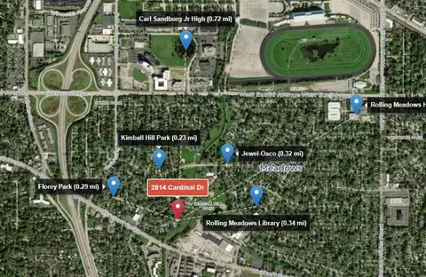 View/Area - 2814 Cardinal Dr, Rolling Meadows, IL 60008 photo 2 of 2