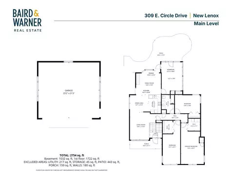 Floorplan - 309 E Circle Dr, New Lenox, IL 60451 photo 1 of 2