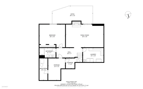 Floorplan - 845 Brian Ct, Gurnee, IL 60031 photo 3 of 3