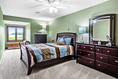 Bedroom - 606 Harvey Rd, Downs, IL 61736 photo 3 of 4