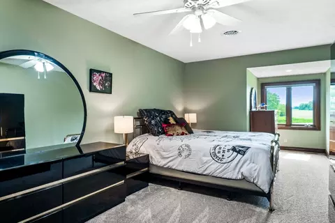 Bedroom - 606 Harvey Rd, Downs, IL 61736 photo 4 of 4