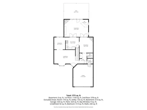 Floorplan - 1699 Harding Rd, Northfield, IL 60093 photo 2 of 4