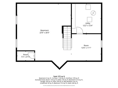 Floorplan - 1699 Harding Rd, Northfield, IL 60093 photo 1 of 4