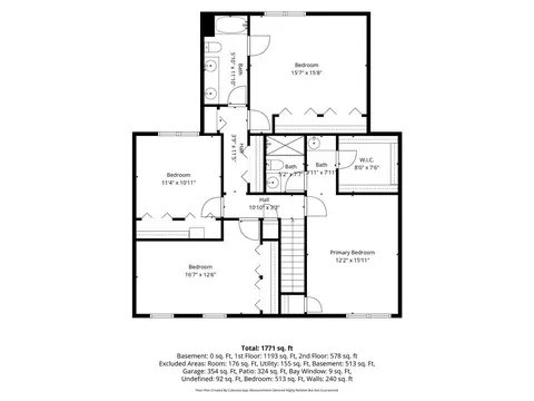 Floorplan - 1699 Harding Rd, Northfield, IL 60093 photo 3 of 4