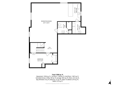 Floorplan - 822 E Prairie Ave, Des Plaines, IL 60016 photo 1 of 2