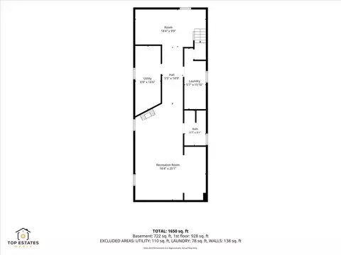 Floorplan - 3437 W 84th Pl, Chicago, IL 60652 photo 2 of 3