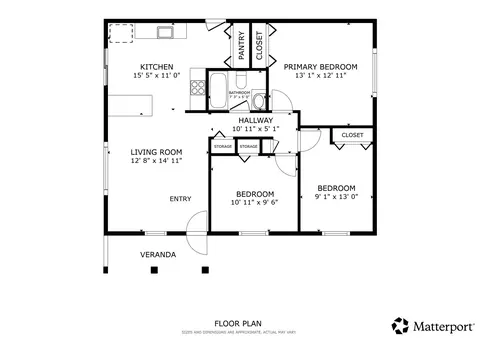 Floorplan - 1302 Fall Ct, Wheeling, IL 60090 photo 1 of 1