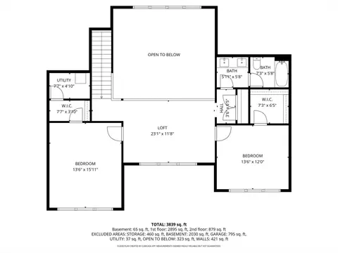Floorplan - 1862 W Wiesbrook Rd, Wheaton, IL 60189 photo 2 of 3