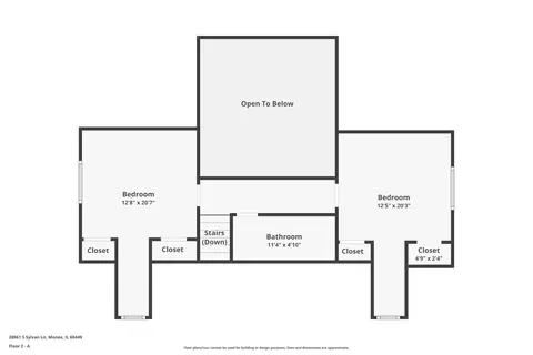 Floorplan - 26961 S Sylvan Ln, Monee, IL 60449 photo 2 of 4