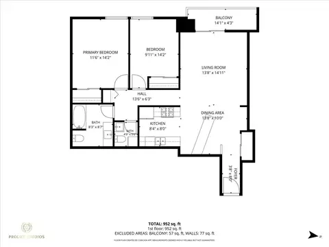 Floorplan - 244 E Bailey Rd #M, Naperville, IL 60565 photo 1 of 1