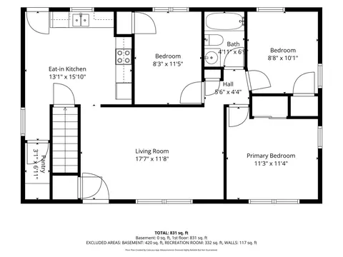 Floorplan - 3507 38th St, Moline, IL 61265 photo 1 of 3