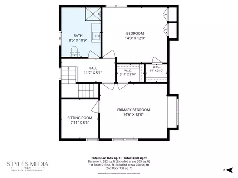 Floorplan - 319 E Jefferson Ave, Wheaton, IL 60187 photo 3 of 3