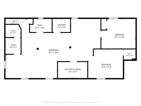 Floorplan - 1651 E 91st St, Chicago, IL 60617 photo 1 of 3