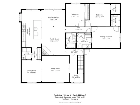 Floorplan - 2717 Rolling Meadows Dr, Naperville, IL 60564 photo 2 of 3