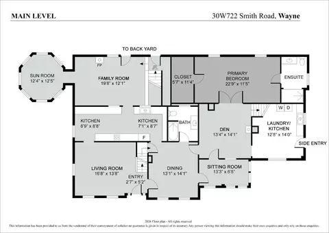 Floorplan - 30 W722 Smith Rd, Wayne, IL 60184 photo 1 of 3