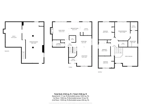 Floorplan - 476 Topaz Ln, Bartlett, IL 60103 photo 4 of 4