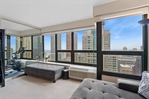 Living - 30 E Huron St #5501, Chicago, IL 60611 photo 5 of 6