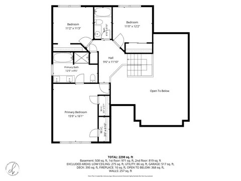Floorplan - 2016 Saint Andrews Dr, Plainfield, IL 60586 photo 2 of 4