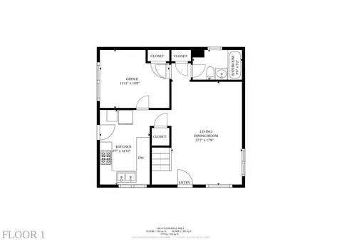 Floorplan - 528 Maple Ln, Hillside, IL 60162 photo 3 of 4