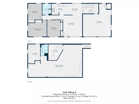 Floorplan - 302 Belview Ave, Normal, IL 61761 photo 1 of 3