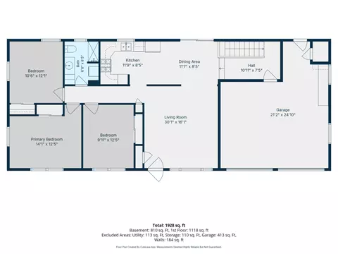 Floorplan - 302 Belview Ave, Normal, IL 61761 photo 2 of 3