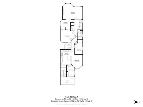 Floorplan - 6137 S Kimbark Ave #3, Chicago, IL 60637 photo 2 of 3