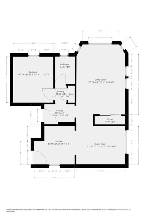 Floorplan - 58 Forest Ave #2S, Riverside, IL 60546 photo 1 of 1