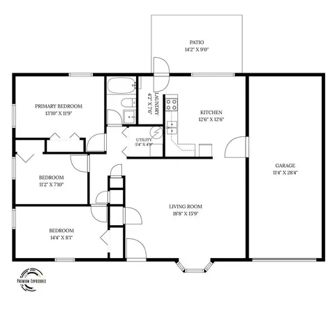 Floorplan - 3204 Sylvan Dr, Champaign, IL 61821 photo 1 of 1