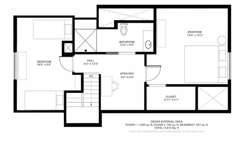 Floorplan - Undisclosed, Chicago, IL 60641 photo 2 of 3
