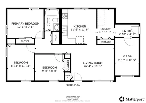Floorplan - 231 W 35th St, Steger, IL 60475 photo 1 of 1