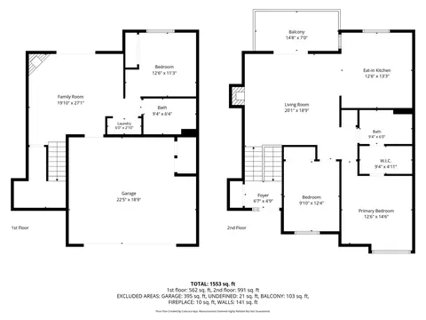 Floorplan - 1636 E Lomar St, Eldridge, IA 52748 photo 2 of 3