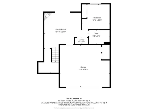 Floorplan - 1636 E Lomar St, Eldridge, IA 52748 photo 1 of 3